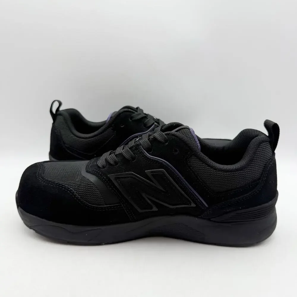 New Balance Womens Elite Lite SD Work Sneakers US 7.5 EU 38.5 Black CT EUC